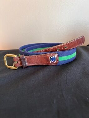 Smathers & Branson needlepoint belt